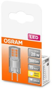 OSRAM LED kolíková GY6,35 2,6W, teplá, 300 lm