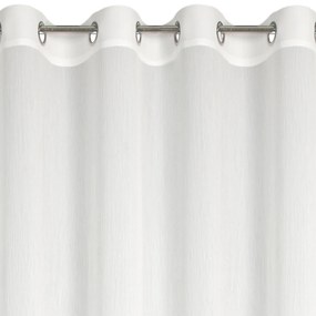 ZÁCLONA NA KRÚŽKOCH MELINDA 135X250 CM BIELA