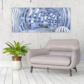 Obraz - 3D abstrakcia (120x50 cm)