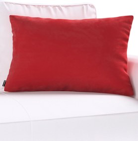 Karin - jednoduchá obliečka, 60x40cm farba produktu červená látka lesklá, zamatová