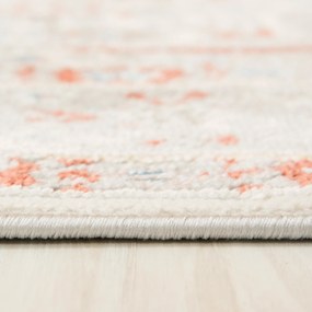 TA Koberec G549C BIELA/LOSOSOVÁ IDAHO HIK Rozmer: 80x150 cm