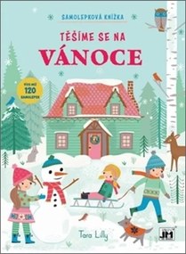 Samolepková knížka: Těšíme se na Vánoce