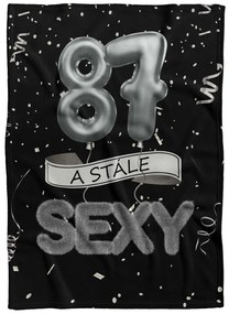 Deka Stále sexy – Čierna (vek: 87, Podšitie baránkom: NE)