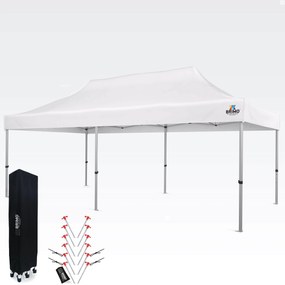 BRIMO Nožnicový Stan 3x6 m ALU bez Stien - Hliníkový Rám, Vodotesný - bez stien - Biela 39