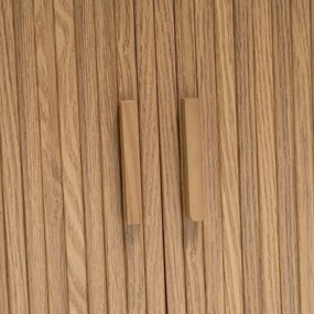 Knižnica v dekore duba v prírodnej farbe 80x172x40 cm Elia – Casa Selección