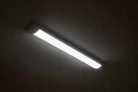Sada 4 LED lámp do garáže a dielne 18W 60cm 4500K denné svetlo 230V