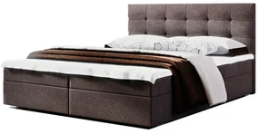Čalúnená posteľ LAKE 2 + matrac - cosmic800 / 160x200 / s vrchným matracom