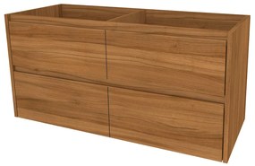 Mereo Opto, kúpeľňová skrinka 121 cm, Multidecor, Orech Dijon prírodný, MER-CN993SODP1