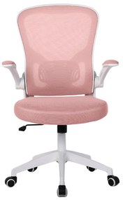 Detská otočná stolička Neoseat LEXI — látka, ružová