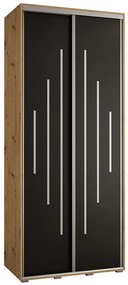 Skriňa 45 Canaris 12 110 artisan/čierna/silver