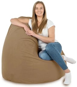 INTERMEDIC SK Sedací vak Bag Sako XXL Plyš Farba: 2. Kapučíno