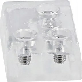 BERGE Univerzálny konektor pre COB 8mm LED pásik, rovný uhlový T