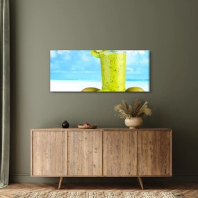 Obraz - kiwi smoothie (120x50 cm)