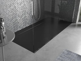 Mexen Egon, SMC obdĺžniková sprchová vanička 180 x 90 cm, čierna, 4R709018