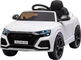 LEAN CARS Audi RS Q8 batériové auto biela
