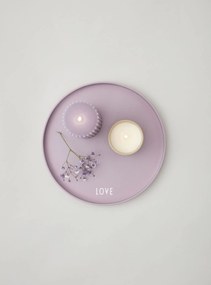 DESIGN LETTERS Porcelánový tanier Lavender Love 21,3 cm