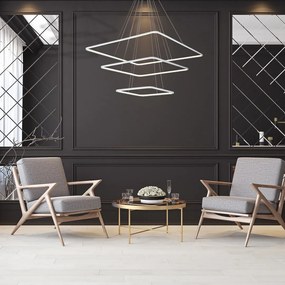 Závesné LED svietidlo Nix, 3x LED 117w, 3000k, w