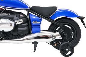 Elektrická motorka BMW R18 modrá