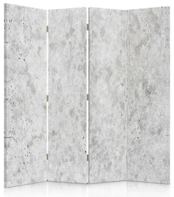 Gario Paraván Svetlý betón Rozmery: 145 x 170 cm, Prevedenie: Otočný paraván 360°
