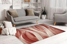 Koberec FUSION 1617 béžový / ružový