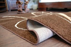 Koberec KARMEL CHOCO hnedý