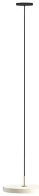 Krémovobiele závesné svietidlo UMAGE Asteria, ⌀ 43 cm