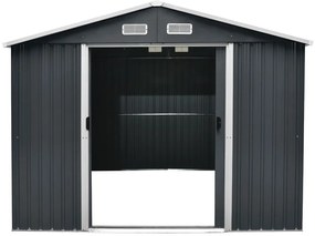 Záhradný domček BestBerg ZDB-9A / 9 m² / 279 x 324 x 211 cm / šedá