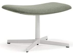 Podnožka LANGLEY, biela/zelenošedá