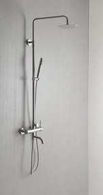 Sapho Sapho, MINIMAL sprchový / vaňový stĺp s pákovou batériou, nerez, MI140