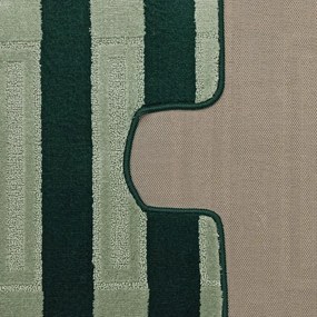 Sada kúpeľňových koberčekov Montana Said XL Hunter Green