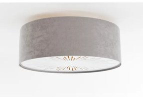 Stropné svietidlo RAYS 2xE27/60W/230V pr. 60 cm šedá