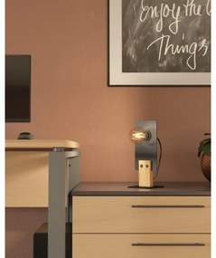 Eglo 43754 - Stolná lampa BRAMERTON 1xE27/40W/230V