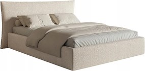 Manželská posteľ 160 cm Swiftie 160 (béžová svetlá čierna)