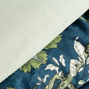 SATÉNOVÉ OBLIEČKY SPRING68 200X220 CM, 2 KS 70X80 CM KVETY