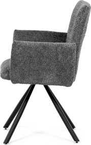Jedálenská stolička sivá DCH-W1117 GREY2
