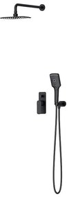 Cersanit S952-031 - Sprchová sada s podomietkovou batériou LARGA čierna
