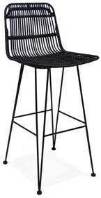 Liano barová stolička čierna