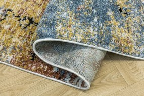 Koberec Bosa 8621A krémový / medený / modrý