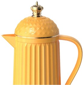 Žltá termoska 920 ml Crown – PT LIVING