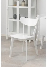 ROXBY WHITE jedálenská stolička Biela