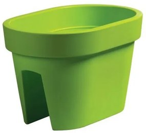 Kvetináč Lofly Railing zelený