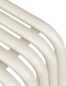 Béžová kovová záhradná stolička Nokk – noo.ma