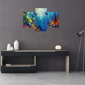 Obraz - Maľba podmorského sveta (90x60 cm)