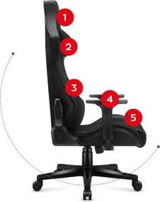 Herná stolička Force 7.6 Black