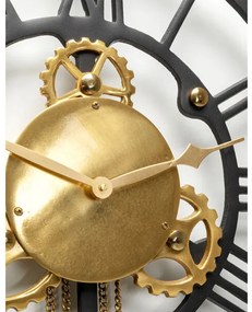 Clockwork nástenné hodiny 126x46 cm