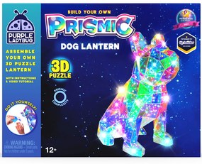 PRISMIC™ 3D Puzzle LED lampa - Pes (APU-R-PM-1597)