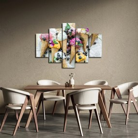 Obraz so zmrzlinami (150x105 cm)