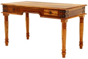 furniture-nabytek.cz - Písací stôl z masívneho dreva palisander 130x76x70
