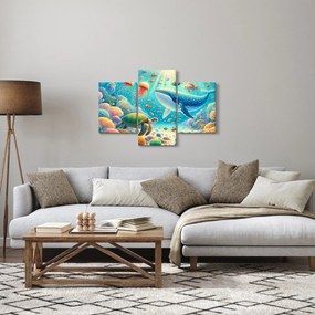 Obraz - Svet pod hladinou (90x60 cm)