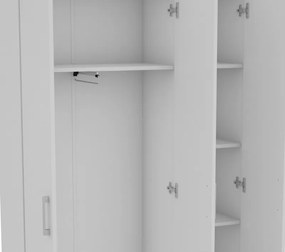 Viacúčelová skriňa Nitro, biela